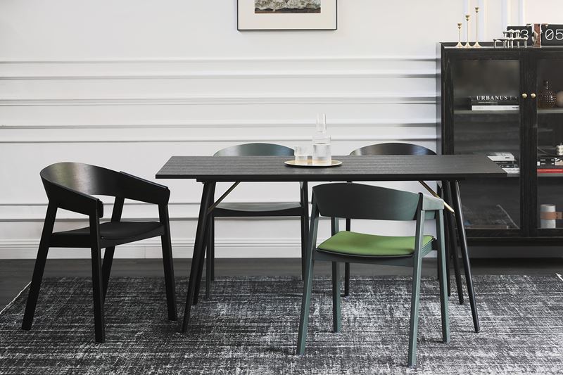 Dark Green Mid Century Chair (2)
