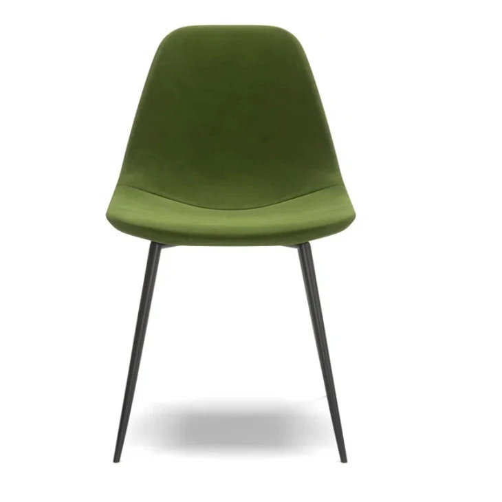 Green Fabric Plastic Leg Chair Green Fabric Plastic Leg Chair